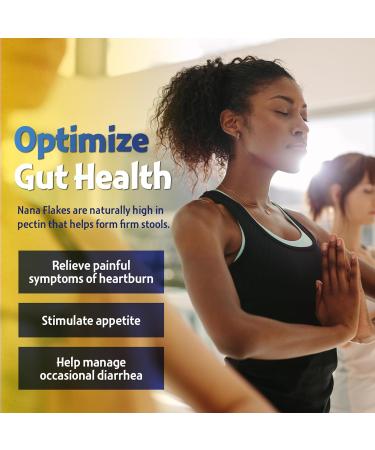 Nana Flakes 100% Pure Banana Flakes Food Powder - Natural - Great Source of Potassium & Fiber (Banana One Pound Bag) 1 Pound - Buy Online on GoSupps.com