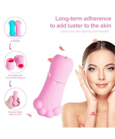 2 Pack Ice Face Rollers - Facial Ice Roller for Skin Care - Face Massage Tools for Tone Skin - Mother's Day Gift - Buy Online on GoSupps.com