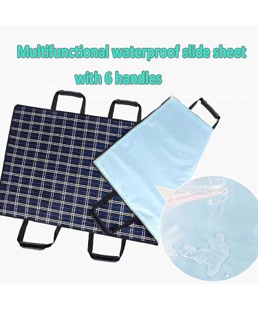 Bed Positioning Pad with 6 Handles Multipurpose Positioning Bed Pad for Body Turning Sliding Moving-Transfer Blanket Reusable & Washable Patient Lifting Device - Buy Online on GoSupps.com