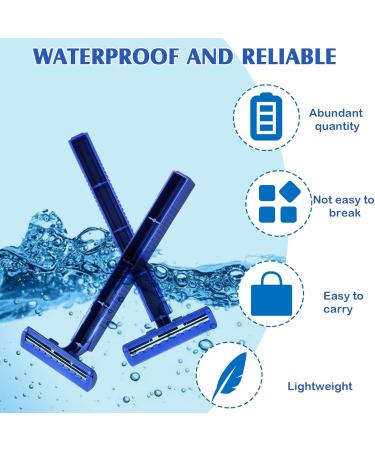 288 Disposable Twin Blade Razors - Individually Wrapped Stainless Steel for Men & Women | Hotel & Travel Beauty Supplies - Buy Online on GoSupps.com