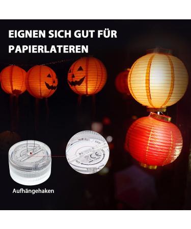 Mini Waterproof LED Lights - White Tea Lights for Decor Aquarium & Parties | 20PCs Battery Operated No Remote Control - Buy Online on GoSupps.com