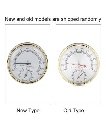 Indoor Thermometer Hygrometer - Metal Dial Hygro-Thermometer for Home Office & Workshop | Accurate & Stylish - Buy Online on GoSupps.com