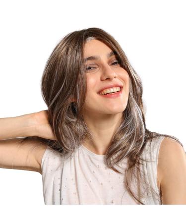 Wig Ladies Long Hair Synthetic Women Wavy Cosplay Long Brazilian Curly Hair 80s 70s 60s 50s