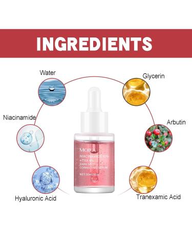 Dark Spot Correcting Serum Peach 70% Niacinamide Serum for Acne Scars Post-Acne Marks Korean Skincare Set for Teenagers Adult - Buy Online on GoSupps.com