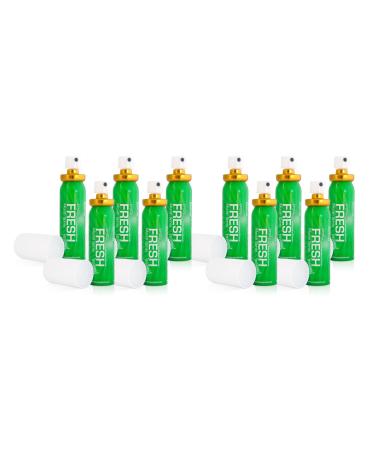 10x Fresh MINT BREATH SPRAY Antibacterial SUGAR FREE Bad Breath & Smokers 20ml