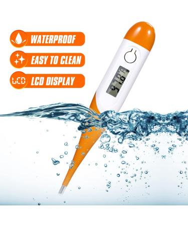 Digital Fever Thermometer - Fast Easy Read for Babies Kids Adults & Pets | Accurate Temp in 10 Secs - Buy Online on GoSupps.com