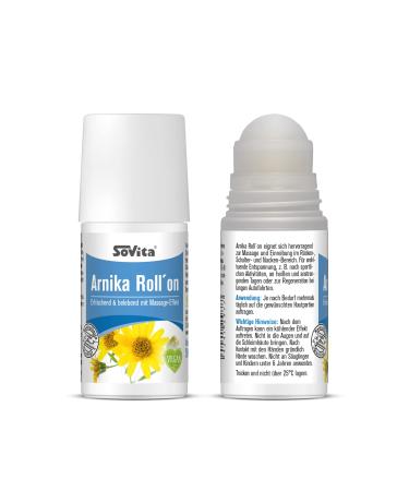 Arnica Roll on | Refreshing & invigorating with massage effect | 50 ml