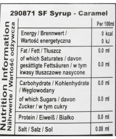 Jordan's Skinny Gourmet Syrups Sugar Free  Caramel  25.4-Ounce 25.4 Fl Oz (Pack of 1) Caramel - Buy Online on GoSupps.com