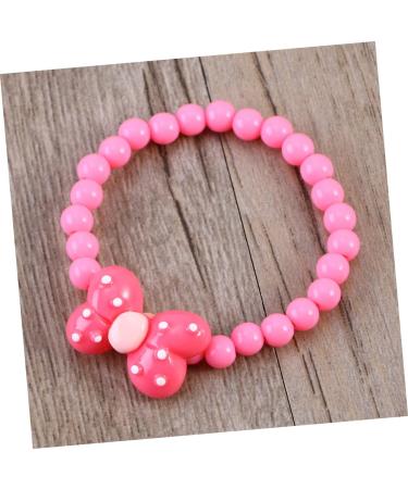 Bestonzon 6-Pack Colorful Children's Bracelets | Candy-Colored Kids' Arm Loop Accessories & Toy Jewelry - Buy Online on GoSupps.com