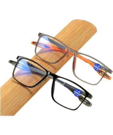 Shop Iynwbjts TR90 Light Sport Anti-Blue Light Glasses for Men & Seniors | Reading Protection Anti-Slip Design Deep Blue Frame - Size 2.00 - Buy Online on GoSupps.com