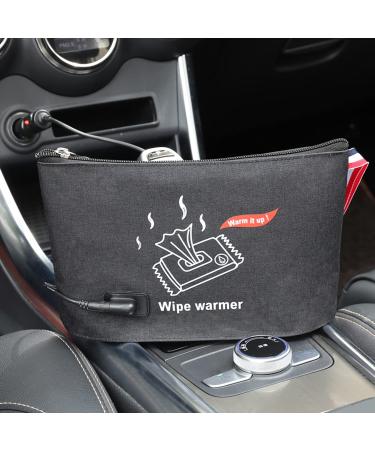 Kozigoods Portable Car Baby Wipe Warmer - DC12V Wet Wipes Bag for Travel - Buy Online on GoSupps.com