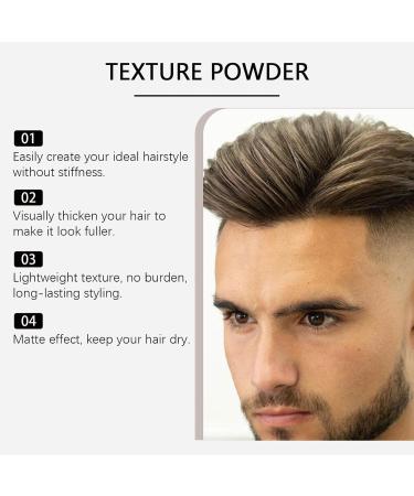 Men's Styling Powder Hair Texturizing Powder Men's Hair Texture Powder Hair Volume Powder Beard Filler At The Hair Root Natural Mattifying Hair Powder - Buy Online on GoSupps.com