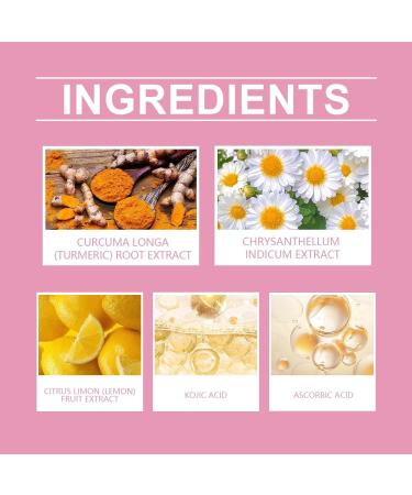 Turmeric Kojic Acid & Mousse Cleanser with Brush Exfoliating Unclog Pores Acne Scars Smooth Skin Foaming Face Cleanser for Dark Spots Dull Skin Gentle Facial Cleanser For All Skin Types 150ML - Buy Online on GoSupps.com