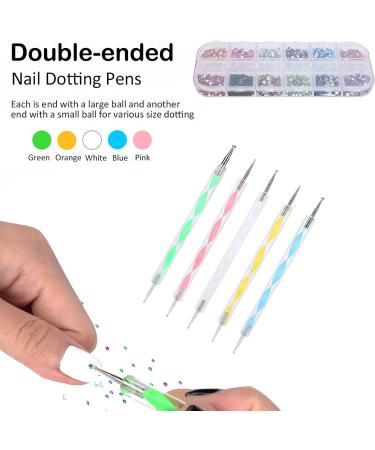 Nail Art Tool Set Nail Art Kit Nail Decoration Nail Art Brush Nail Rhinestones Nail Art Decoration Supplies for Nail Art Salon for Household - Buy Online on GoSupps.com