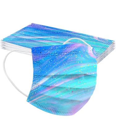 50PC Colorful Patterns Design Disposable_Face_Mask 3-Ply Breathable Comfortable for Girls Boys Kids Use - Buy Online on GoSupps.com