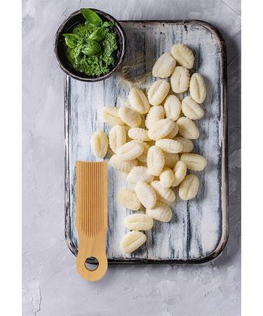 Rounded Gnocchi Board for Handmaking Italian Pasta - Easy to Use and Clean, Perfect for Gnocchi Parties at Home - Buy Online on GoSupps.com