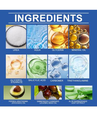 Clawrex Urea Foot Cream 60 moisturizing and anticracking foot care cream foot care relieves extreme dryness and cracking of the feet - Buy Online on GoSupps.com