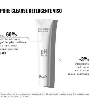 Face D Pure Cleanse Brightening Face Cleanser and Sebo Normalizing 125ml - Buy Online on GoSupps.com