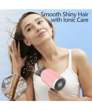 Buy Dewily Mini Foldable Hair Dryer - Ionic Travel Hair Dryer with 3 Heat Settings & Quiet Operation | Ideal for Family Use - Buy Online on GoSupps.com