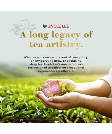 imperial organic Uncle's Lee Tea Premium Organic Wellness Tea Collection | Sample Pack of Traditional and Caffeine-Free Varieties (48 tea bags) green - Buy Online on GoSupps.com
