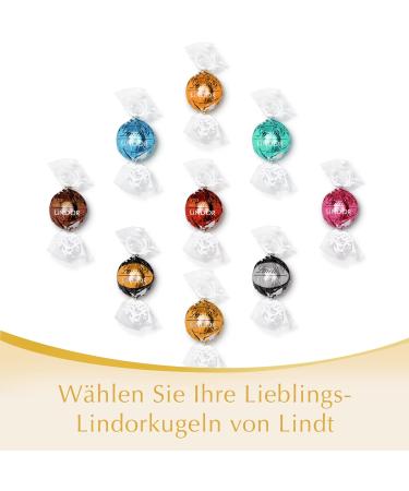 Lindt Chocolate Lindor White Balls 500g | 40 Delicate Pralines - Perfect Gift for Chocolate Lovers - Buy Online on GoSupps.com