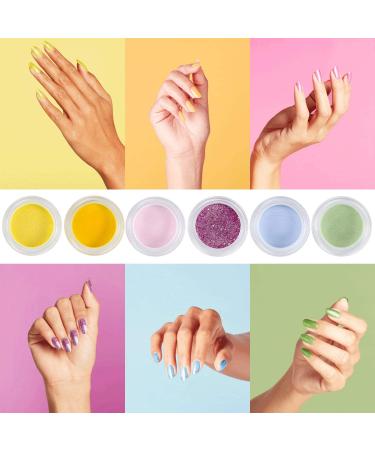 JOSLOVE Acrylic Nail Kit: 9 Colors Powder, Liquid Monomer, 5 Brushes - Beginner Set (S02) - Buy Online on GoSupps.com