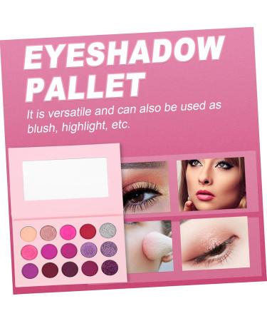 FOMIYES 15 Shimmer Eyeshadow Glitter Makeup Colorful Eyeshadow Makeup Palette Eye Shadow Miss Powder Matte 1 count (Pack of 1) Purple - Buy Online on GoSupps.com