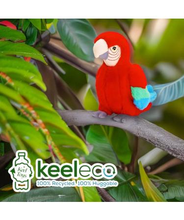 Deluxe Paws Plush Eco Toy - 100% Recycled, Cuddly Soft (Parrot) - Buy Online on GoSupps.com