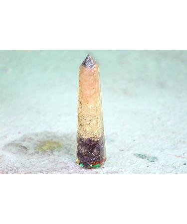 Jet Healing Crystal Wand - Orgonite Crystal Points for Reiki Healing | Spiritual Gifts & Crystal Grid Supplies - Buy Online on GoSupps.com