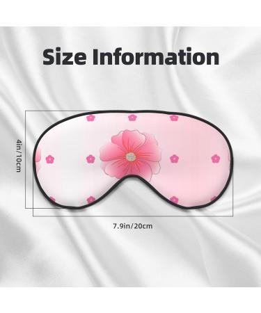Blooming Carnations Eye Mask | Soft Adjustable Sleep Mask for Men & Women | Nighttime Comfort - Buy Online on GoSupps.com