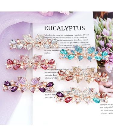 Buy Lichengtai Vintage Butterfly Hair Clips - Elegant Rhinestone Hair Jewelry for Women & Girls | Perfect Wedding & Fashion Accessories - Buy Online on GoSupps.com