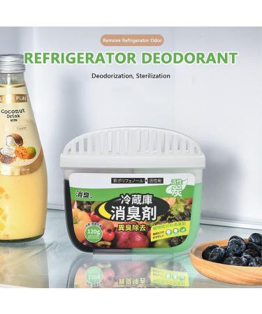 Buy Myjio 5 PCs Fridge Deodorizer | 120g Natural Refrigerator Smell Remover - Odorless Fresh Air Cleaner for Home Car & Cabinet | Shop Internationally - Buy Online on GoSupps.com