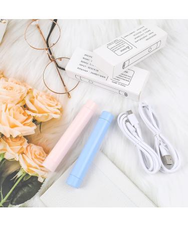 ANGNYA Portable Mini UV LED Nail Lamp Pen Shape | 6W Curing Lamp for Gel Nails | Professional DIY Nail Dryer in Pink - Buy Online on GoSupps.com