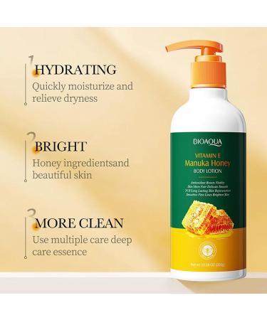 Honey Body Moisturizer | Moisturizing Firming Vitamin E Body Butter Lotion | Hydrating Moisturizer for Face and Body Cream for Dry Skin for Women Hmltd - Buy Online on GoSupps.com