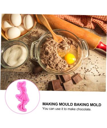 Cake Mold Dessert Kids Chocolate Chip Cookie Ornament Cupcake Baking DIY Baking Molds Chocolate Mold Jelly Candy Easy Ice Cube Trays Girl Baking Mold Candle 3D Decorate Silica Gel - Buy Online on GoSupps.com