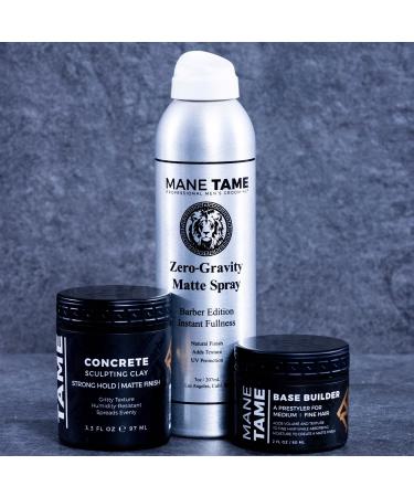 MANE TAME Concrete Sculpting Clay 3.3oz - Strong Hold Hair Styling Clay - Buy Online on GoSupps.com