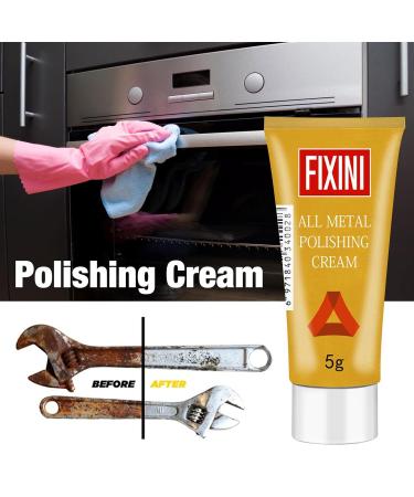 5g All Metal Polishing Cream Metal Cleaning Creme Gold Copper Silver Cleaner Stainless Steel Cleaner Tarnish Remover for auto Interior Accessories Polish Protector for Car Halatua - Buy Online on GoSupps.com