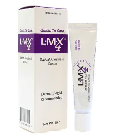LMX 4 Topical Anesthetic Cream relieves minor pains 15Gram