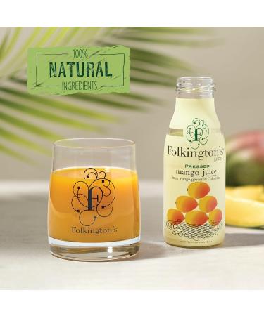 Folkingtons Mango Nectar Juice - Pack size 12x250ml - Buy Online on GoSupps.com
