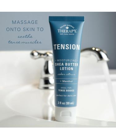 Village Naturals Therapy Tension Shea Butter Lotion Cedar Citrus - Moisturizing Daily 6-Pack for Soothing Relief - Buy Online on GoSupps.com