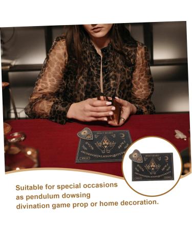 Doitool Metaphysical Ghost Board - Huckerschafe Hexenhandwerk Pendulum Wish & Speech Board | Wicca Altar Panel - Buy Online on GoSupps.com