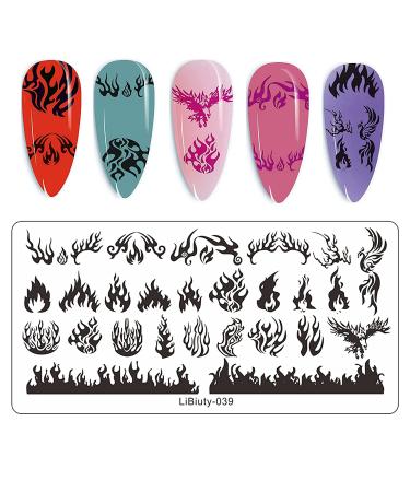 Budoci 6er Nagel Stamping Set | Nail Art Kit with Plates Stamp & Scraper for French Nail Designs - Animal Lace Geometry & More - Buy Online on GoSupps.com