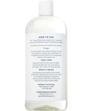 Dog & Cat Laundry Wash - 32 oz Enzyme Pet Detergent | Eliminates Odors & Stains Effortlessly - Buy Online on GoSupps.com