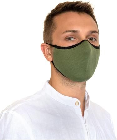 Buy Relaxsan Unima Dark Green Courtesy Band - Light Breathable Washable & Reusable with Silver X-Static Yarn | International Shipping Available - Buy Online on GoSupps.com