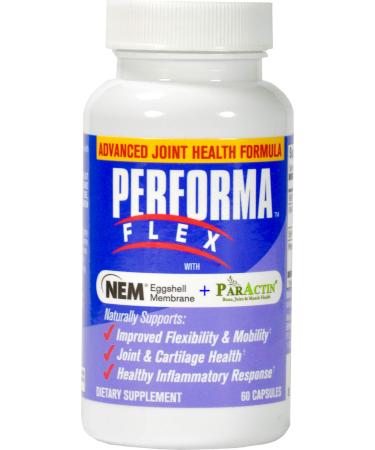 Performa Flex Joint Health Supplement- Natural Eggshell Membrane (NEM) Paractin Bromelain Boswellia and Devil s Claw Extract- Supports Joint & Cartilage Health - Buy Online on GoSupps.com