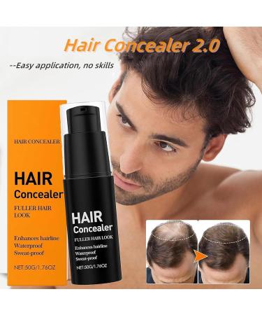 Nbzsmlkn Lefron Hair Concealer Lefron Hair Concealer 20 Water Resistant Hair Filler For Women And Men Instant Hair Concealing Cream Root TouchUp Color For Gray Coverage 1 Piece - Buy Online on GoSupps.com