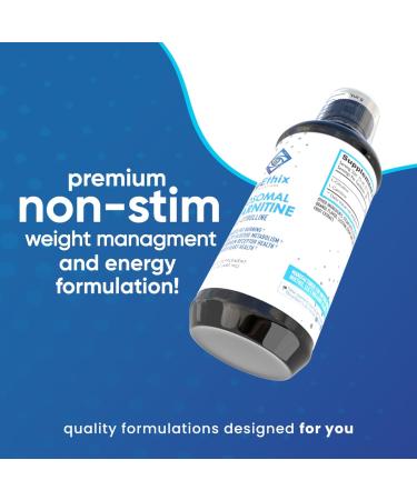 NuEthix Formulations Liposomal L-Carnitine Supplement 600mg & L-Citrulline 1000mg - Healthy Weight Management Fat Metabolism & Energy Boost for Men & Women - International Shipping Available - Buy Online on GoSupps.com