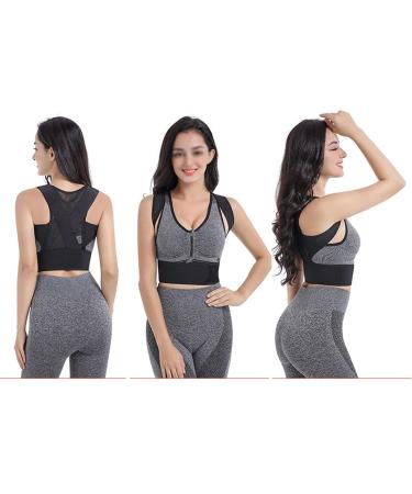 Posture Corrector For Men And Women Breathable Back Brace Anti-Hunchback Spine And Back Support Belt For Neck Back Shoulders Corrector (Size : M) - Buy Online on GoSupps.com
