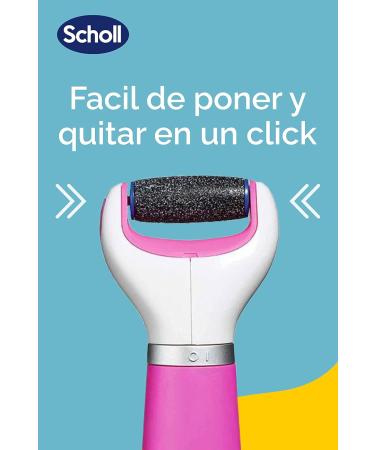 Scholl 6101780000 Velvet Smooth Replacement Roller for Electric Hard Skin Remover Persistent Hardnesses - Buy Online on GoSupps.com
