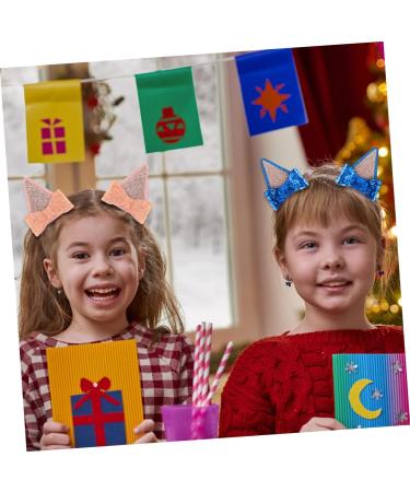 MUSISALY 6 Pairs Hair Bow Barrettes Kawaii Hair Clips Glitter Bowknot Hairpin Cute Hair Supplies Glitter Hair Clips Ear Bow Hair Barrettes Hair Pin Hair Clips for Girl Bow Hair Clip Fabric - Buy Online on GoSupps.com